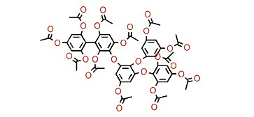 Fucotriphlorethol C dodecaacetate